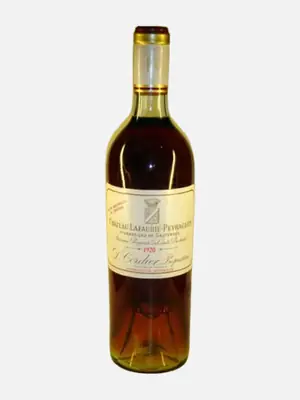 Château Lafaurie-Peyraguey 1920 · Altnotiz 1998